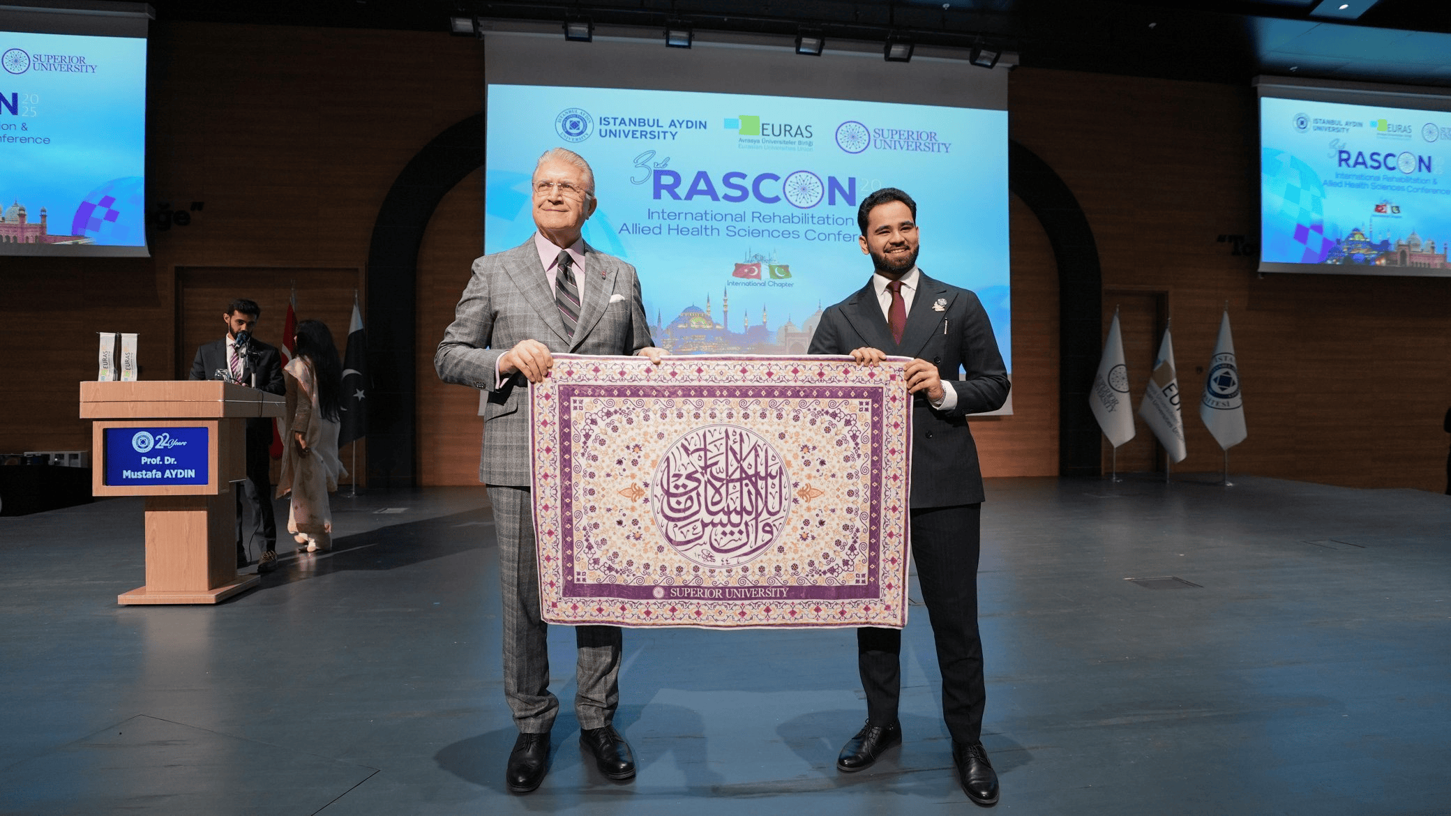 RASCON “ULUSLARARASI REHABİLİTASYON VE SAĞLIK BİLİMLERİ KONFERANSI” İAÜ EV SAHİPLİĞİNDE GERÇEKLEŞTİRİLDİ Öne Çıkan Görsel