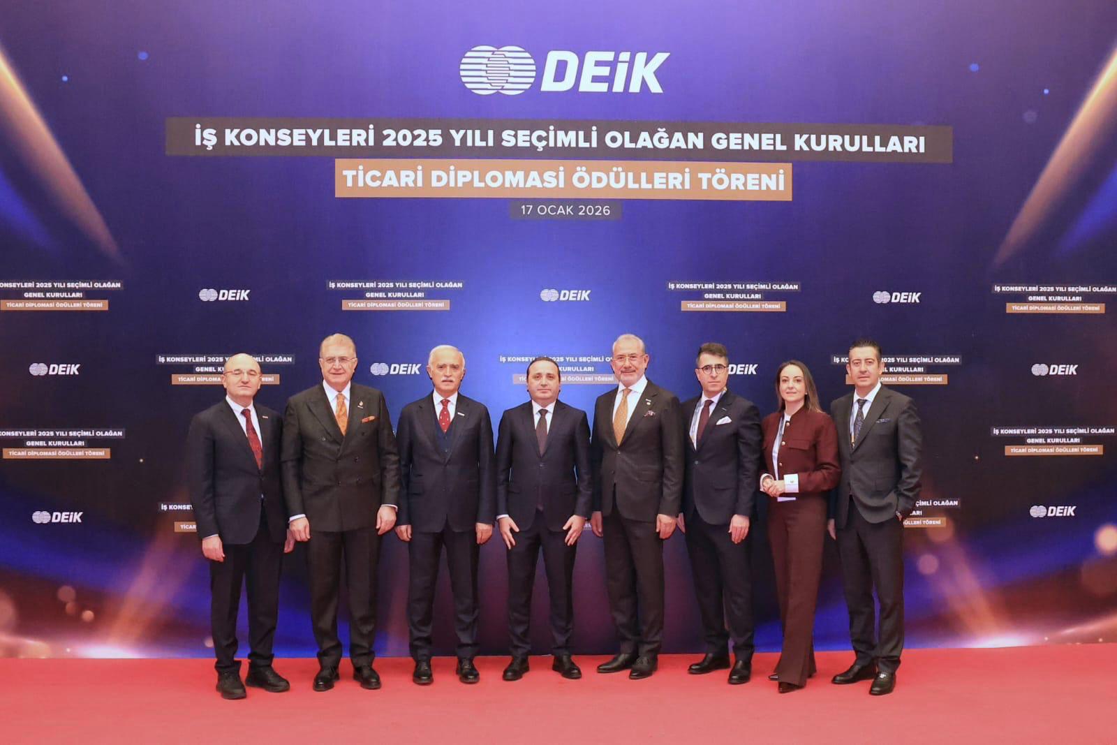 PROF. DR. MUSTAFA AYDIN, DEİK İŞ KONSEYLERİ 2025 YILI SEÇİMLİ OLAĞAN GENEL KURULU VE TİCARİ DİPLOMASİ ÖDÜLLERİ TÖRENİNE KATILDI Öne Çıkan Görsel
