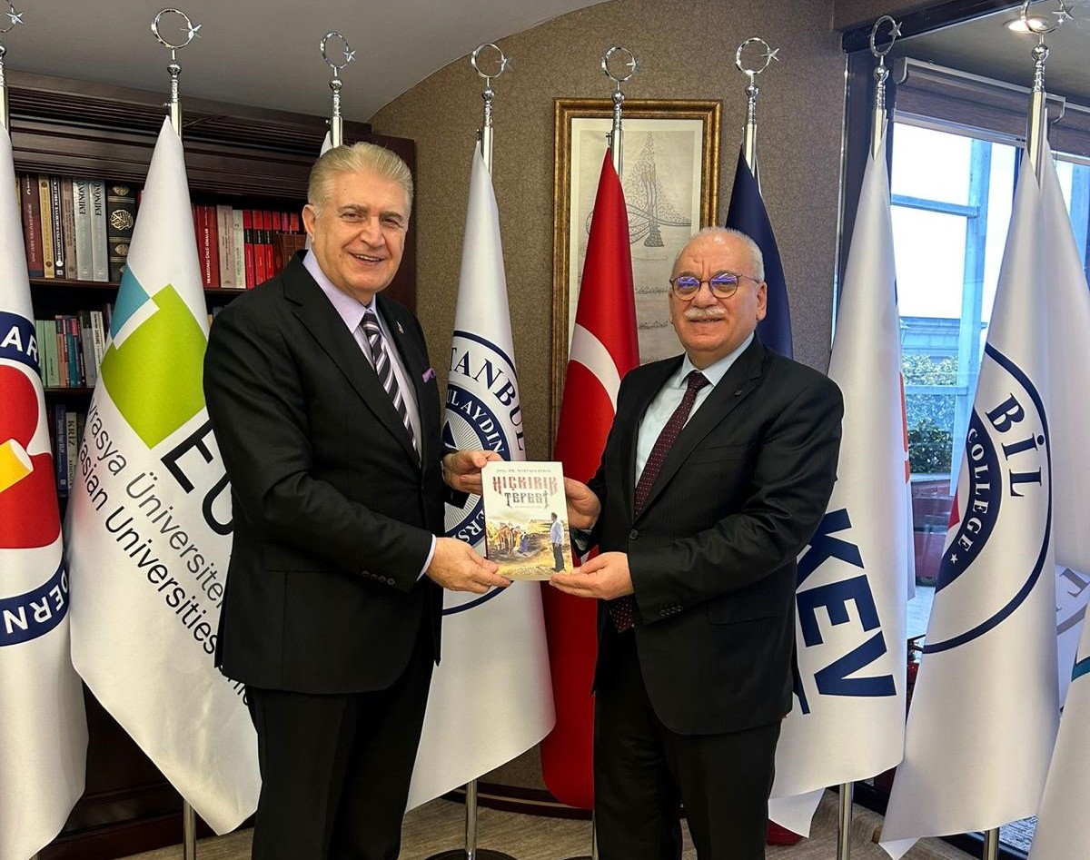 PROF. DR. MUSTAFA AYDIN, İSTANBUL TİCARET ÜNİVERSİTESİ MÜTEVELLİ HEYET BAŞKANI DR. İSRAFİL KURALAY’I İSTANBUL AYDIN ÜNİVERSİTESİNDE AĞIRLADI Öne Çıkan Görsel