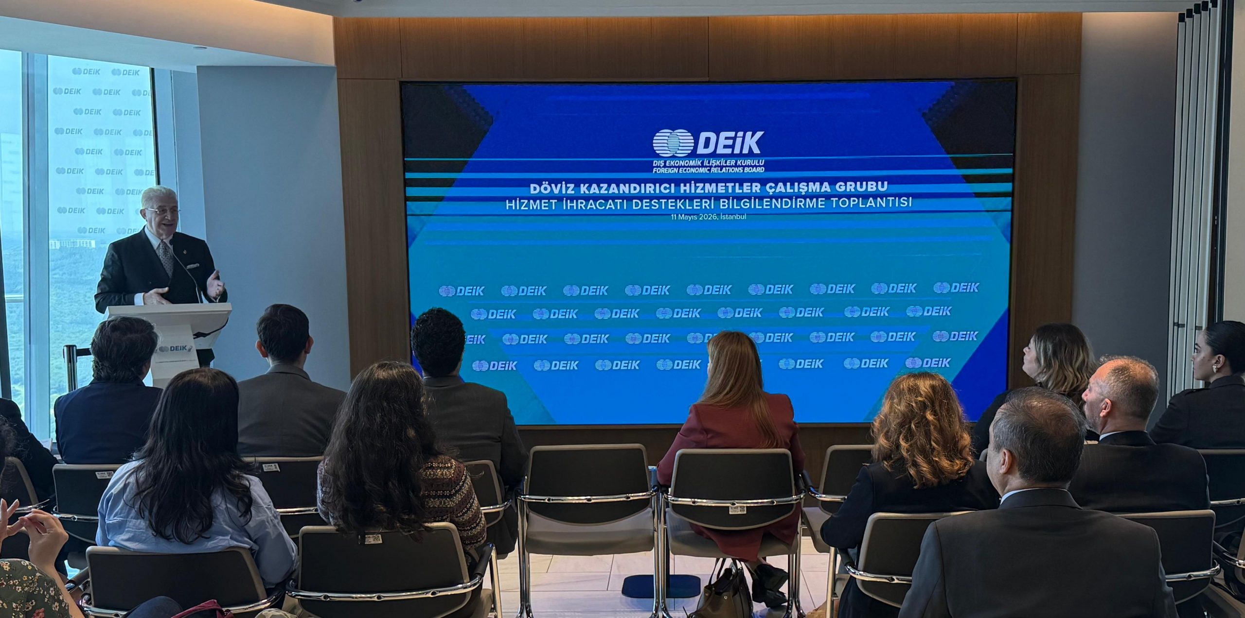 PROF. DR. MUSTAFA AYDIN, HİZMET İHRACATI DESTEKLERİ BİLGİLENDİRME TOPLANTISI’NA KATILDI Öne Çıkan Görsel